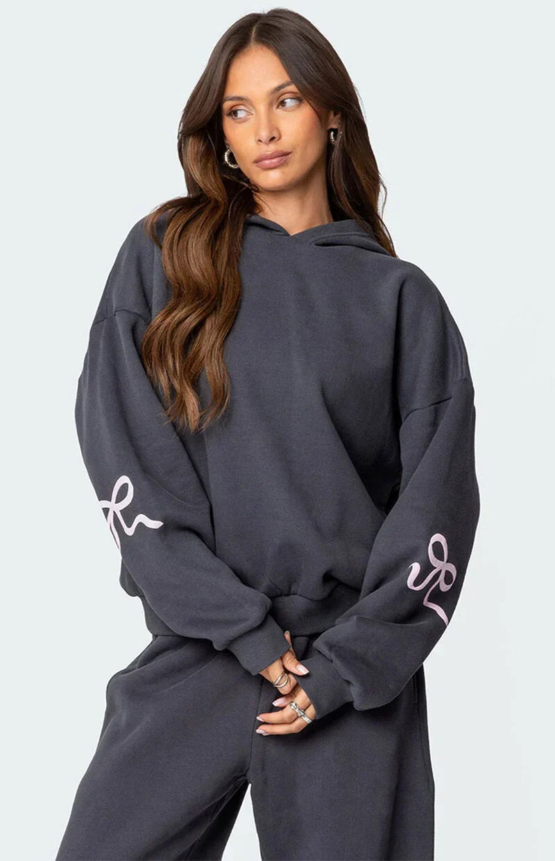 Cozy Bow Set (Hoodie + Pants)