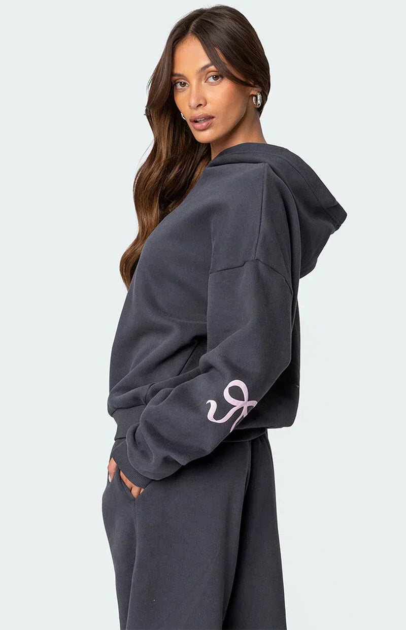 Cozy Bow Set (Hoodie + Pants)