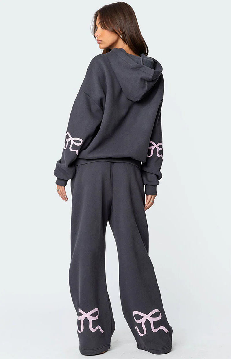 Cozy Bow Set (Hoodie + Pants)